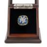 MLB 1977 New York Yankees World Series Championship Replica Fan Ring with Wooden Display Case
