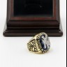 MLB 1977 New York Yankees World Series Championship Replica Fan Ring with Wooden Display Case