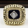MLB 1978 New York Yankees World Series Championship Replica Fan Ring with Wooden Display Case