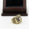 MLB 1978 New York Yankees World Series Championship Replica Fan Ring with Wooden Display Case