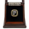 MLB 1979 Pittsburgh Pirates World Series Championship Replica Fan Ring with Wooden Display Case