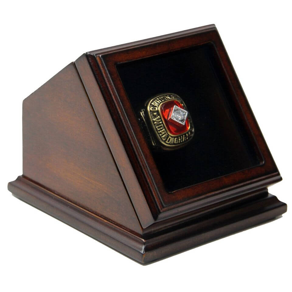 A Set St. Louis Cardinals World Series Championship rings 11Pcs With Wooden  Display Box