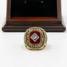 MLB 1982 St. Louis Cardinals World Series Championship Replica Fan Ring with Wooden Display Case