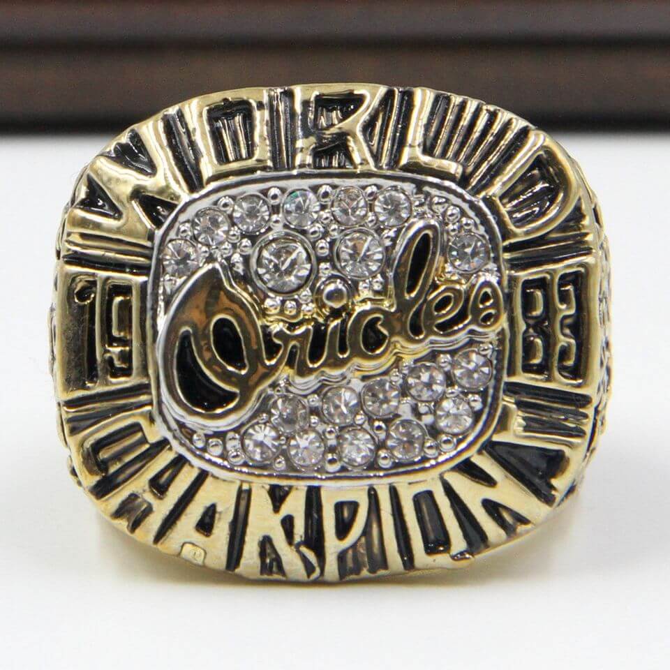 orioles world series ring