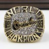 MLB 1983 Baltimore Orioles World Series Championship Replica Fan Ring with Wooden Display Case