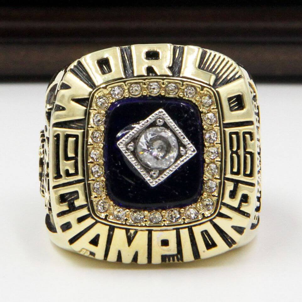 MLB 1986 New York Mets World Series Championship Replica Ring