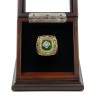 MLB 1989 Oakland Athletics World Series Championship Replica Fan Ring with Wooden Display Case