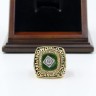 MLB 1989 Oakland Athletics World Series Championship Replica Fan Ring with Wooden Display Case