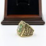 MLB 1989 Oakland Athletics World Series Championship Replica Fan Ring with Wooden Display Case