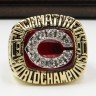 MLB 1990 Cincinnati Reds World Series Championship Replica Fan Ring with Wooden Display Case