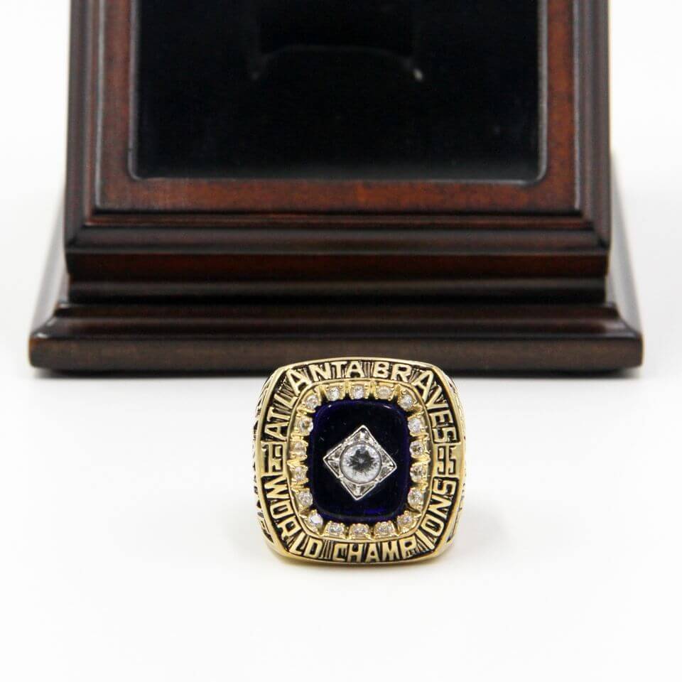 MLB 1995 Atlanta Braves World Series Championship Replica Ring