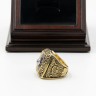 MLB 1995 Atlanta Braves World Series Championship Replica Fan Ring with Wooden Display Case