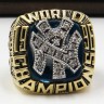 MLB 1996 New York Yankees World Series Championship Replica Fan Ring with Wooden Display Case