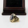 MLB 1998 New York Yankees World Series Championship Replica Fan Ring with Wooden Display Case