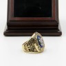 MLB 1998 New York Yankees World Series Championship Replica Fan Ring with Wooden Display Case