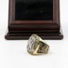 MLB 2000 New York Yankees World Series Championship Replica Fan Ring with Wooden Display Case