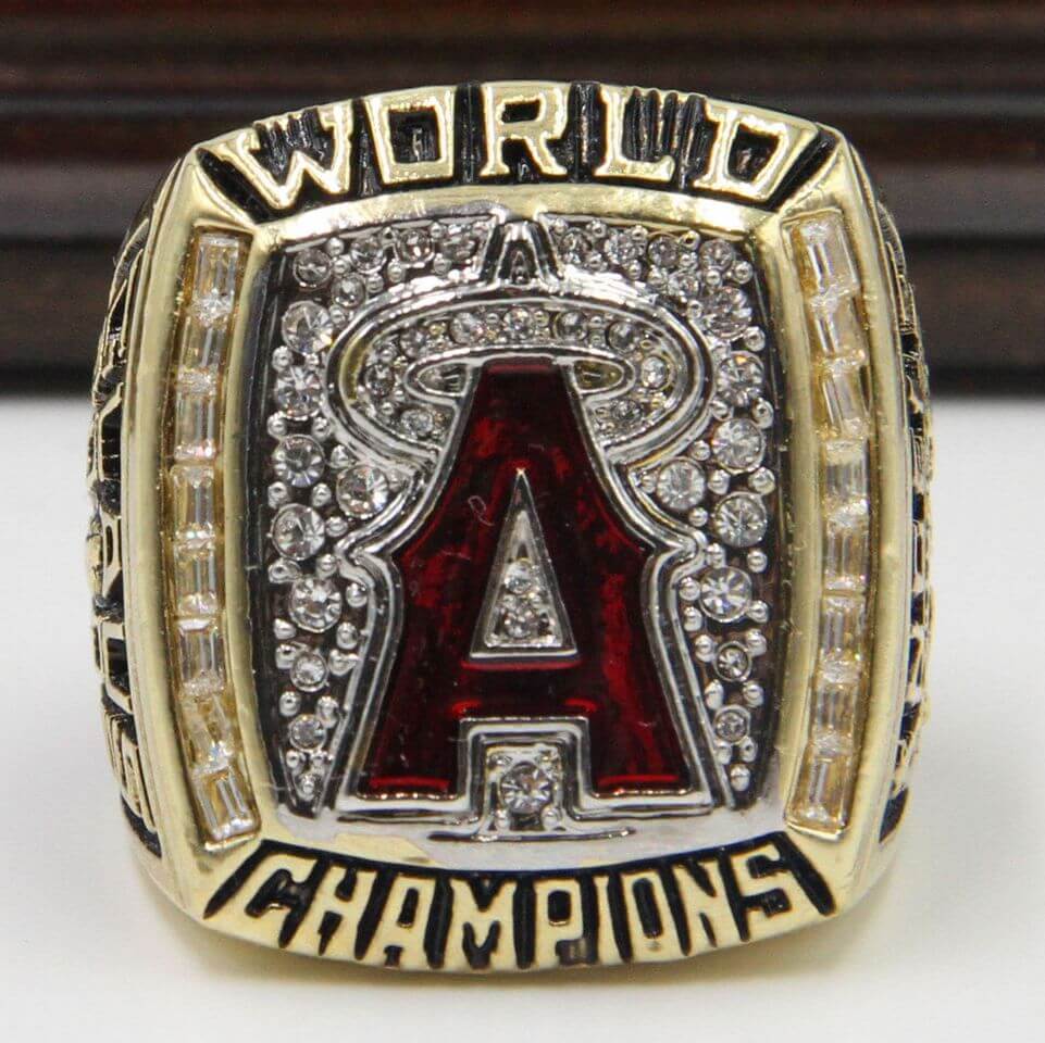 MLB 2002 Los Angeles Angels World Series Championship Replica Ring