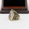 MLB 2002 Los Angeles Angels of Anaheim World Series Championship Replica Fan Ring with Wooden Display Case