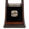 MLB 2003 Florida Marlins World Series Championship Replica Fan Ring with Wooden Display Case