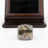 MLB 2003 Florida Marlins World Series Championship Replica Fan Ring with Wooden Display Case