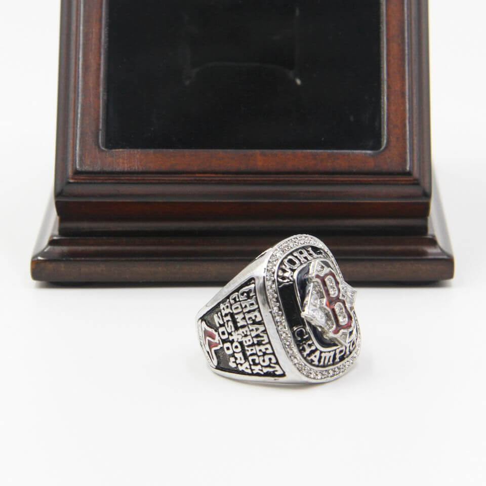 2004 Boston Red Sox World Series Championship Ring, Custom Boston Red Sox  Champions Ring (Stone Version)