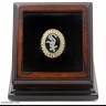MLB 2005 Chicago White Sox World Series Championship Replica Fan Ring with Wooden Display Case