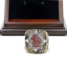 MLB 2006 St. Louis Cardinals World Series Championship Replica Fan Ring with Wooden Display Case