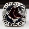 MLB 2007 Boston Red Sox World Series Championship Replica Fan Ring with Wooden Display Case