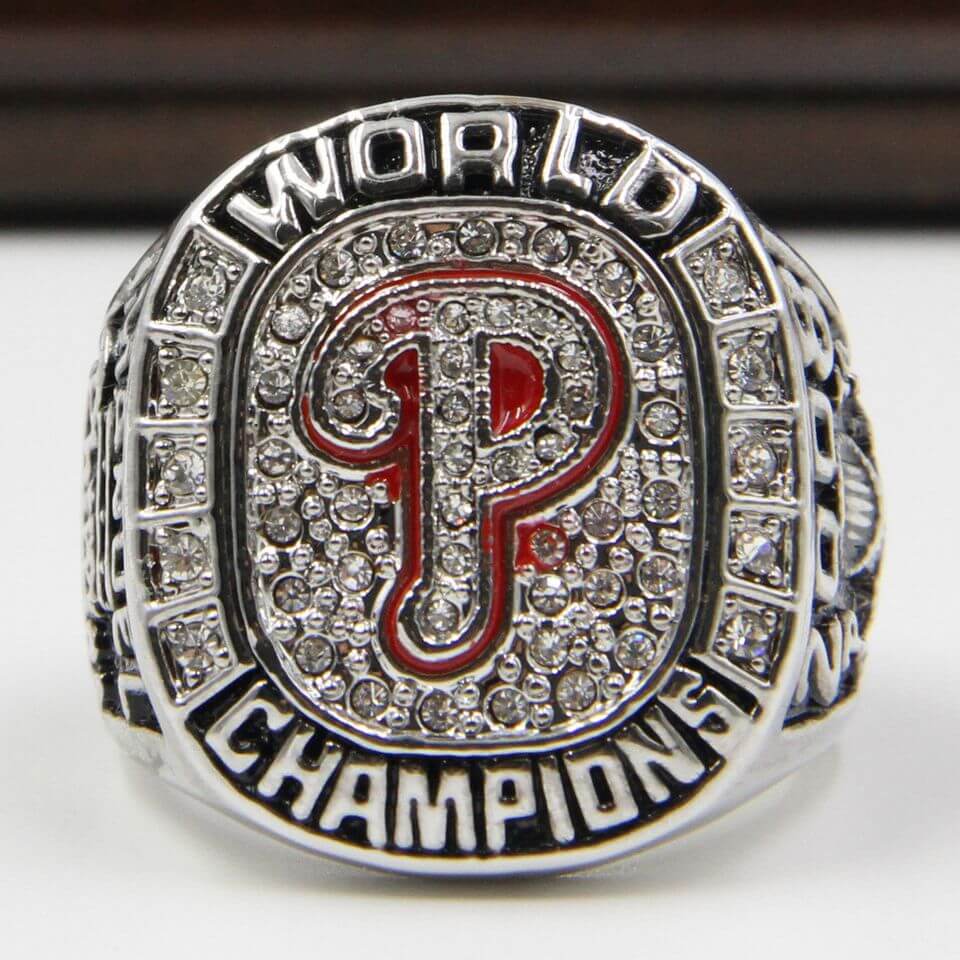 MLB 2008 Philadelphia Phillies World Series Championship Replica Ring