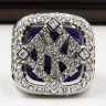 MLB 2009 New York Yankees World Series Championship Replica Fan Ring with Wooden Display Case