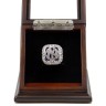 MLB 2009 New York Yankees World Series Championship Replica Fan Ring with Wooden Display Case