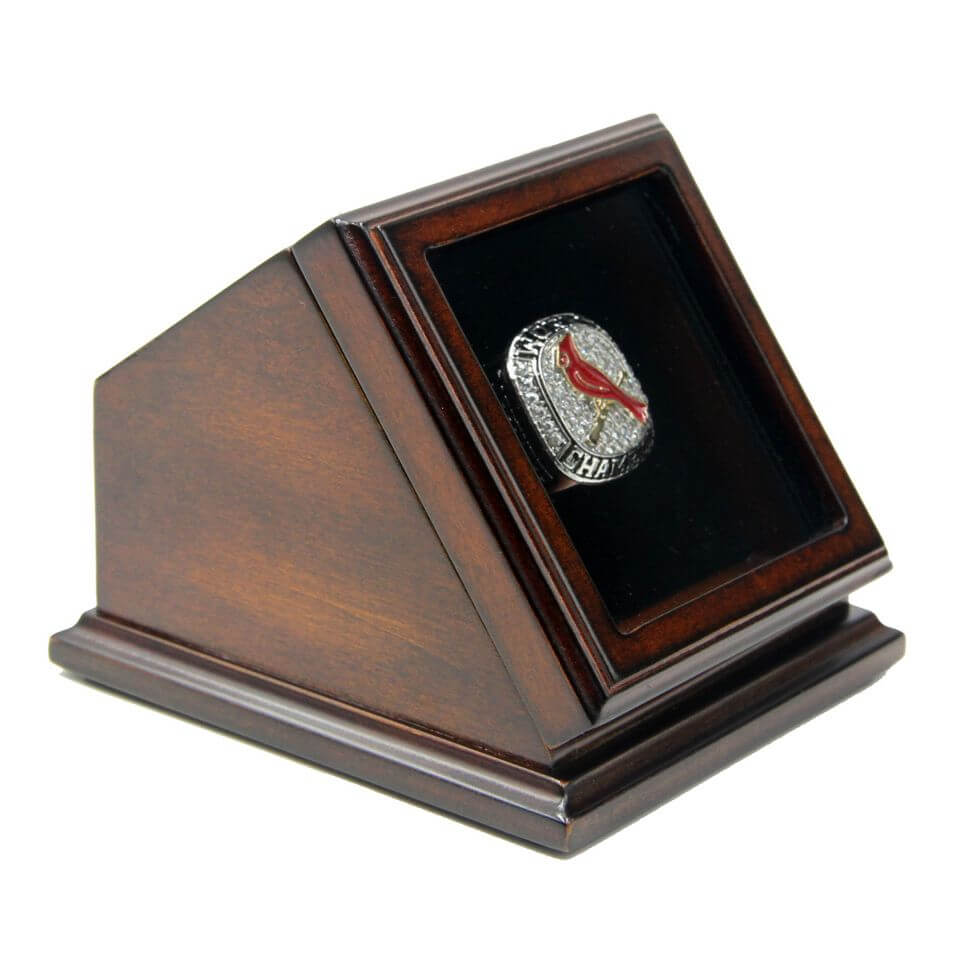 Set of 11 St. Louis Cardinals World Series Championship Rings w/Display  Case Box