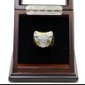 NBA 1997 Chicago Bulls 18K Gold Plated with zircon inlaid Replica Championship Fan Ring 