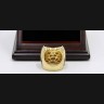 NBA 1997 Chicago Bulls 18K Gold Plated with zircon inlaid Replica Championship Fan Ring 