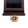 NFC 1972 Washington Redskins Championship Replica Fan Ring with Wooden Display Case