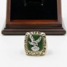 NFC 1980 Philadelphia Eagles Championship Replica Fan Ring with Wooden Display Case