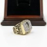 NFC 1998 Atlanta Falcons Championship Replica Fan Ring with Wooden Display Case