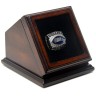 NFC 2005 Seattle Seahawks Championship Replica Fan Ring with Wooden Display Case