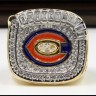 NFC 2006 Chicago Bears Championship Replica Fan Ring with Wooden Display Case