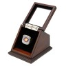 NFC 2006 Chicago Bears Championship Replica Fan Ring with Wooden Display Case