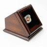 NFC 2006 Chicago Bears Championship Replica Fan Ring with Wooden Display Case