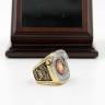 NFC 2006 Chicago Bears Championship Replica Fan Ring with Wooden Display Case