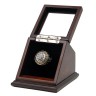 NFL 1966 Super Bowl I Green Bay Packers Championship Replica Fan Ring with Wooden Display Case