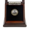 NFL 1966 Super Bowl I Green Bay Packers Championship Replica Fan Ring with Wooden Display Case