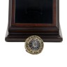 NFL 1966 Super Bowl I Green Bay Packers Championship Replica Fan Ring with Wooden Display Case