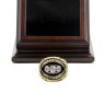 NFL 1967 Super Bowl II Green Bay Packers Championship Replica Fan Ring with Wooden Display Case