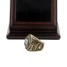 NFL 1967 Super Bowl II Green Bay Packers Championship Replica Fan Ring with Wooden Display Case