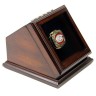 NFL 1969 Super Bowl IV Kansas City Chiefs Championship Replica Fan Ring with Wooden Display Case