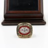 NFL 1969 Super Bowl IV Kansas City Chiefs Championship Replica Fan Ring with Wooden Display Case