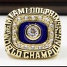 NFL 1972 Super Bowl VII Miami Dolphins Championship Replica Fan Ring with Wooden Display Case